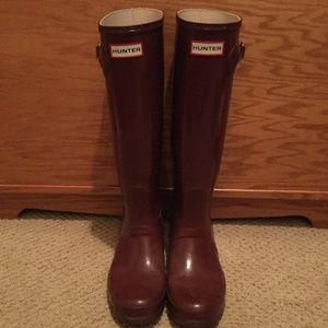 Hunter rain boots